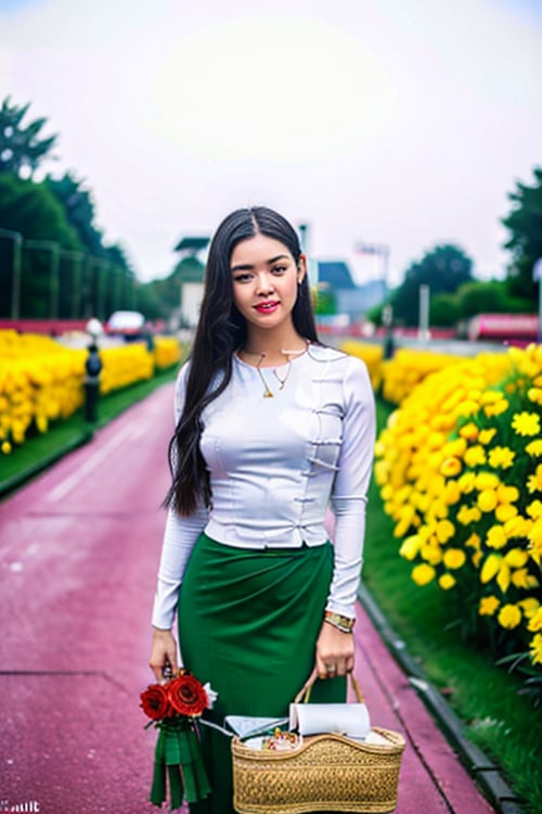 Myanmar School Uniform by BurmeseAi on Tensor.Art