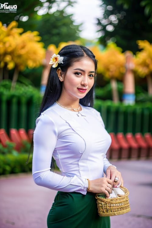 Myanmar School Uniform by BurmeseAi on Tensor.Art