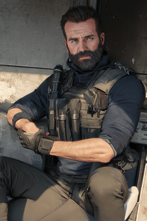 Captain John Price by Vampire Chan on Tensor.Art