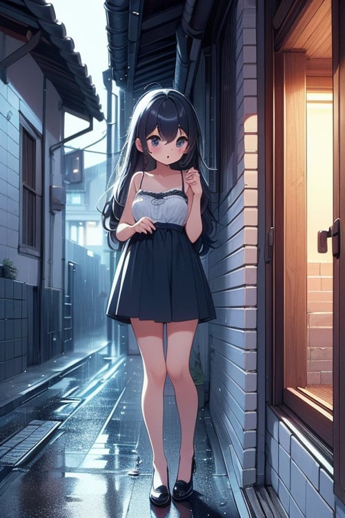 girl like night alley by 鬼畫符 on Tensor.Art