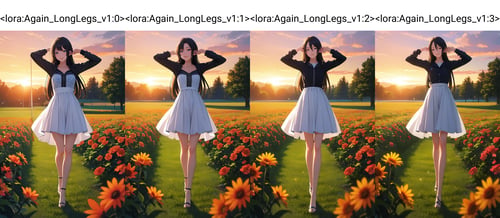 控制长腿Lora(Again_LongLegs) by 天TIN on Tensor.Art