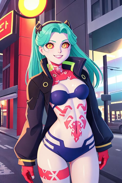 Rebecca (Cyberpunk Edgerunners) LyCORIS | Cheems AI by TheCheckeredSausage on Tensor.Art