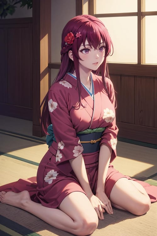 Ouka Makuzawa | Goddess Café Terrace by ChameleonAI on Tensor.Art