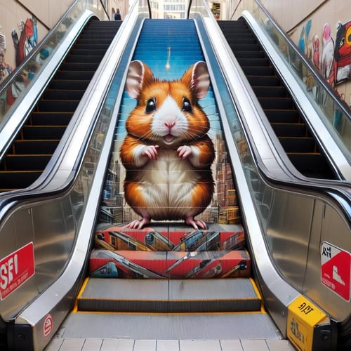 Escalator Art XL by nocor1i8 on Tensor.Art