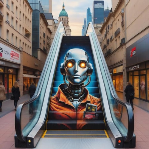 Escalator Art XL by nocor1i8 on Tensor.Art