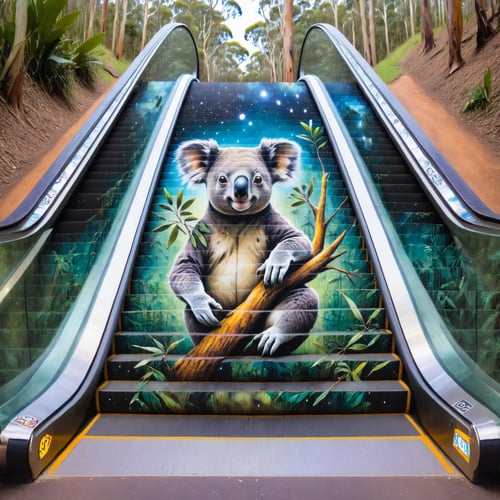 Escalator Art XL by nocor1i8 on Tensor.Art