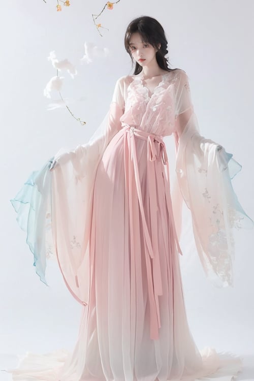 TQ - Hanfu and Flower Plus (汉服与鲜花) by TracQuoc on Tensor.Art