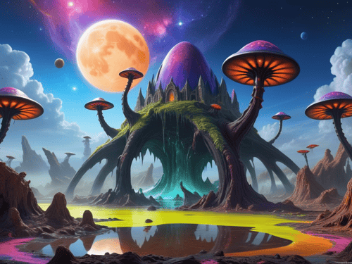 Otherworldly Colorscapes by Incindious471199 on Tensor.Art