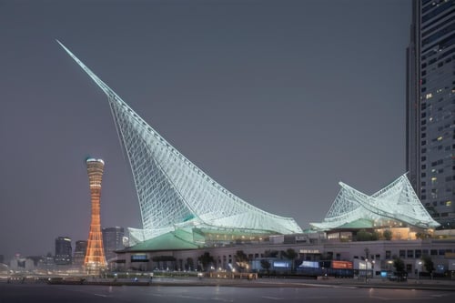 神戸海洋博物館 Kobe Maritime Museum SD15 by swingwings on Tensor.Art