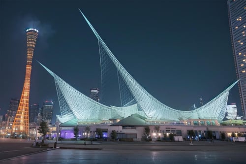 神戸海洋博物館 Kobe Maritime Museum SD15 by swingwings on Tensor.Art