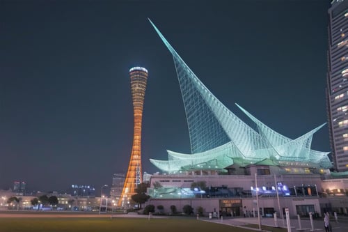 神戸海洋博物館 Kobe Maritime Museum SD15 by swingwings on Tensor.Art