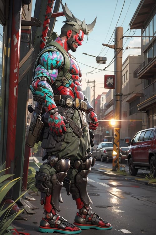 Genji Cyberdemon 【Overwatch】 by bagadiyi on Tensor.Art