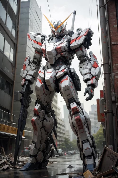 独角兽高达 RX0 UC0096 Unicorn Gundam by bagadiyi on Tensor.Art