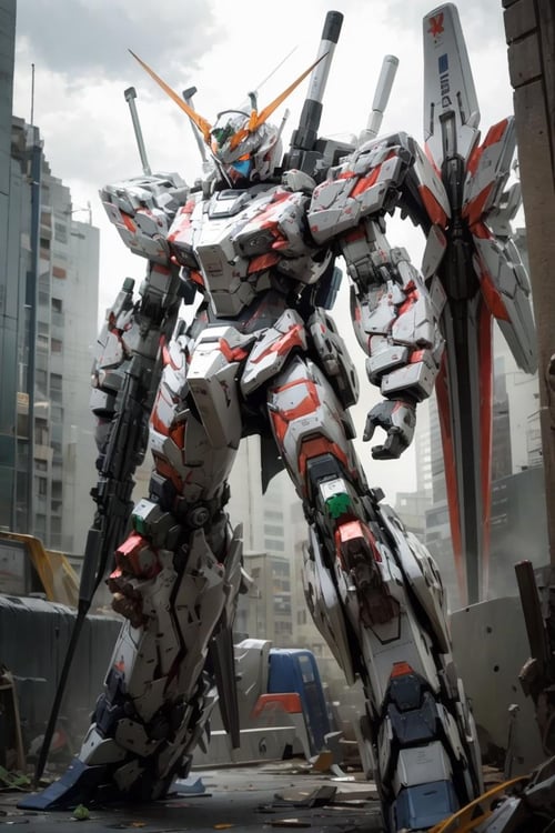 独角兽高达 RX0 UC0096 Unicorn Gundam by bagadiyi on Tensor.Art