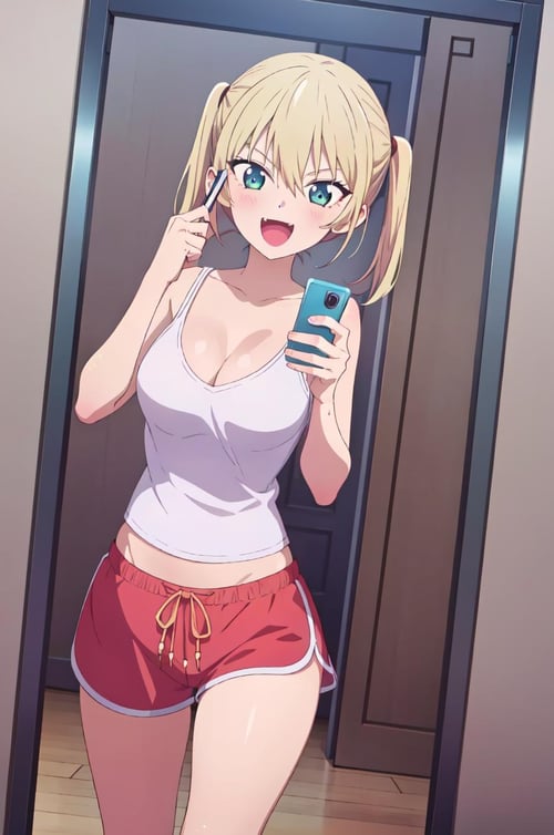 Mirika || Girlfriend, Girlfriend || Kanojo mo Kanojo by Vaporvvave on Tensor.Art