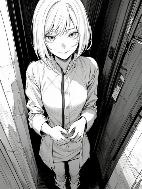 盒子系列——黑白线稿 by 盒子 on Tensor.Art