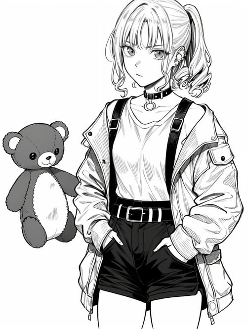 盒子系列——黑白线稿 by 盒子 on Tensor.Art