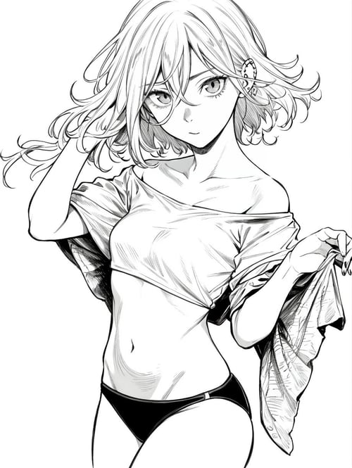 盒子系列——黑白线稿 by 盒子 on Tensor.Art
