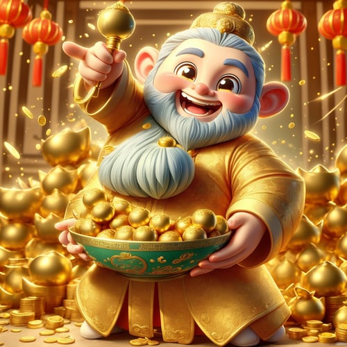 God of wealth by RAYKER on Tensor.Art