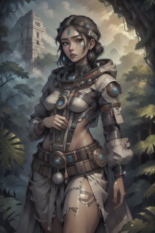 Aztec style by trago tey on Tensor.Art