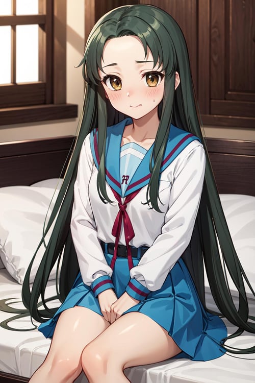 鶴屋さん Tsuruya/涼宮ハルヒの憂鬱 The Melancholy of Haruhi Suzumiya by AI_popai on Tensor.Art