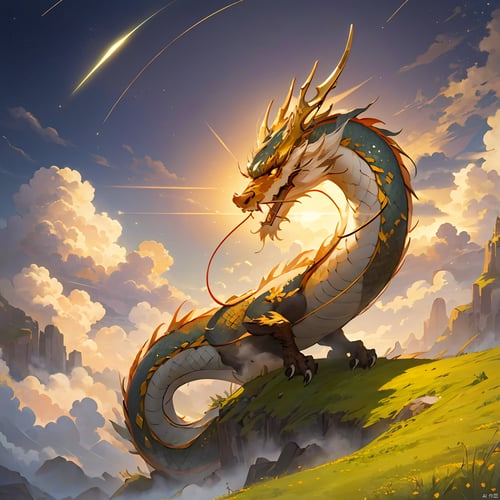 中国龙-神秘龙 by 符号 on Tensor.Art