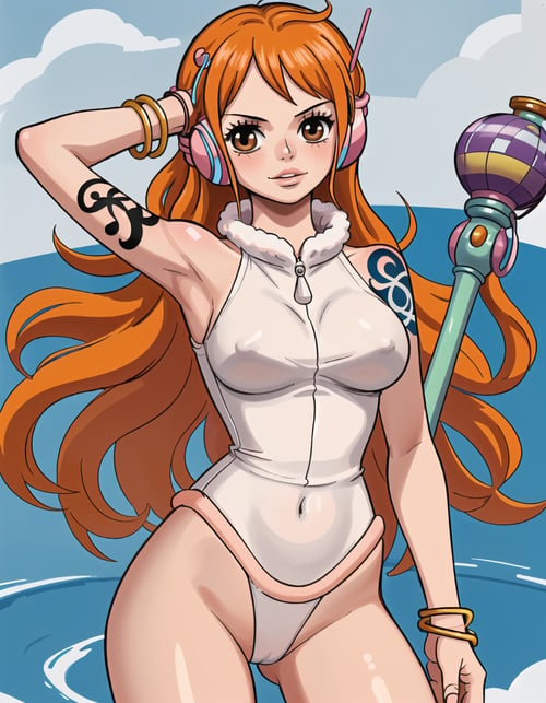 Nami|Egghead Arc Outfits (One Piece) - Gordon9 by Ttan on Tensor.Art