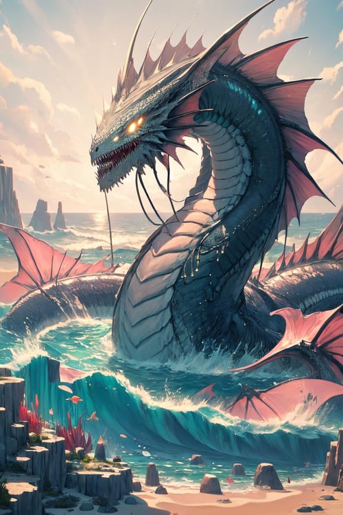 Leviathan レヴァイアさん || Mythical Creature by Shippy on Tensor.Art