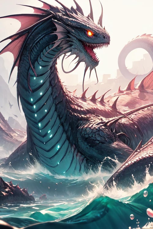 Leviathan レヴァイアさん || Mythical Creature by Shippy on Tensor.Art
