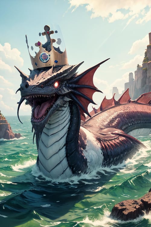 Leviathan レヴァイアさん || Mythical Creature by Shippy on Tensor.Art