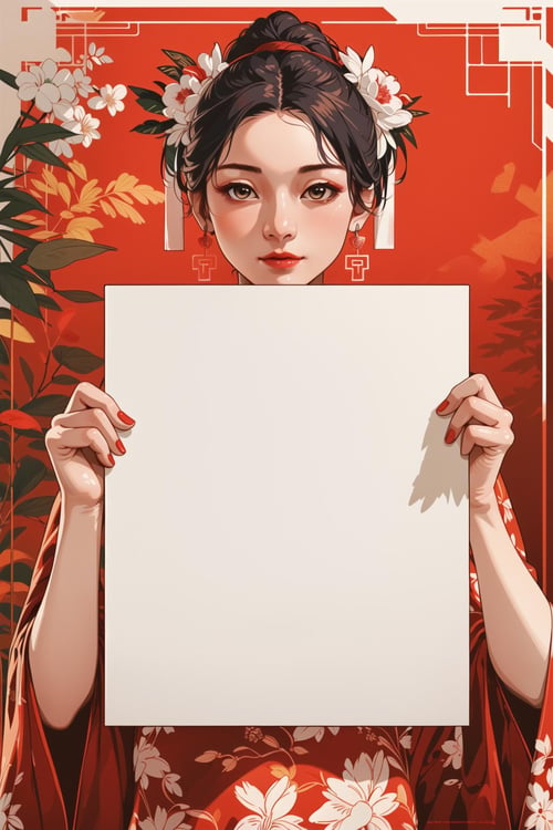 【卡通背景】波普风格人物&动物拟人举牌海报背景 by 卷儿 丨 AiCC on Tensor.Art