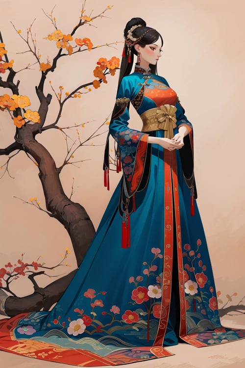 【卡通插画】花花世界高饱和度插画lora by 卷儿 丨 AiCC on Tensor.Art