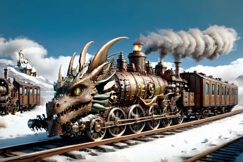 Dragon Train SDXL by レオナルドくま on Tensor.Art