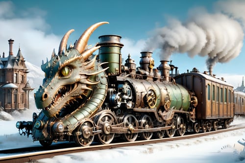 Dragon Train SDXL by レオナルドくま on Tensor.Art