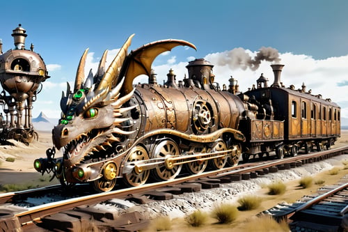 Dragon Train SDXL by レオナルドくま on Tensor.Art