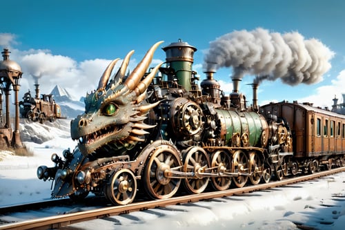 Dragon Train SDXL by レオナルドくま on Tensor.Art