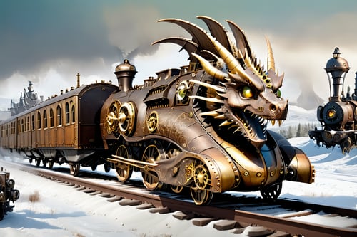 Dragon Train SDXL by レオナルドくま on Tensor.Art