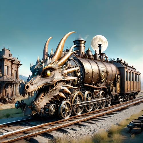 Dragon Train SDXL by レオナルドくま on Tensor.Art