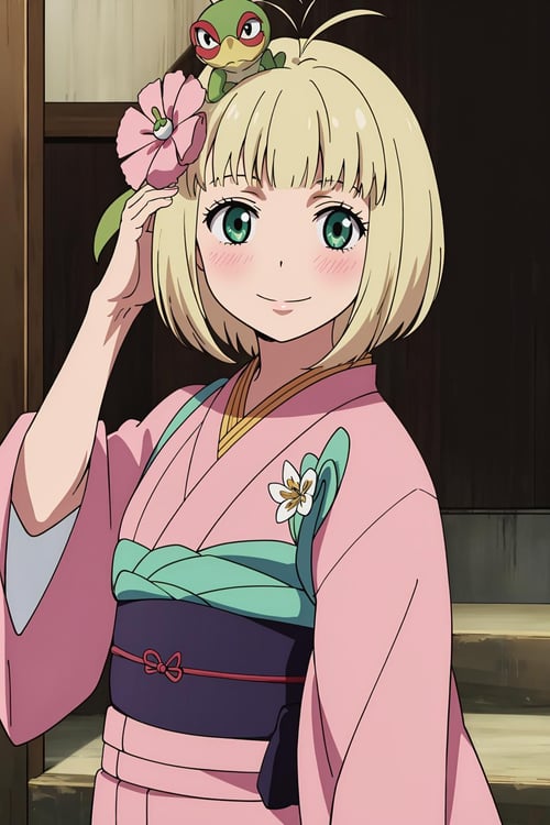 Shiemi Moriyama || Blue Exorcist by Vaporvvave on Tensor.Art