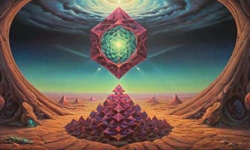 Sacred Geometry XL LoRA by Cinemachina Productions on Tensor.Art