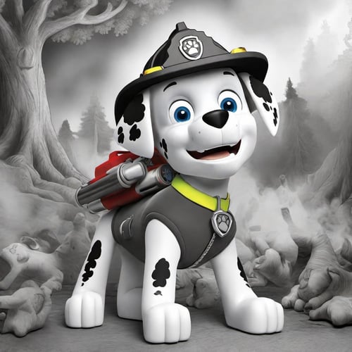 Marshal PAW patrol XL by Aderek514 on Tensor.Art