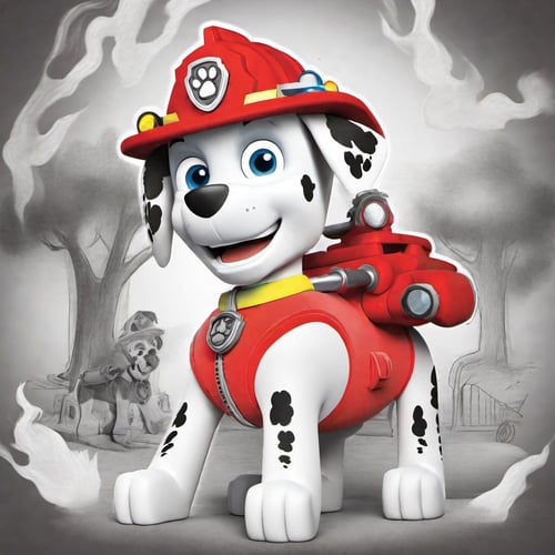Marshal PAW patrol XL by Aderek514 on Tensor.Art