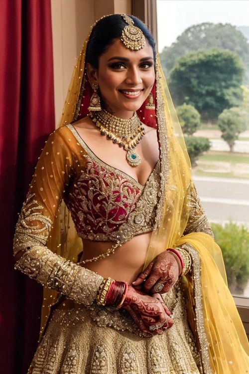 TQ - Indian Bride by TracQuoc on Tensor.Art