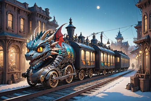 Dragon Train SDXL by レオナルドくま on Tensor.Art