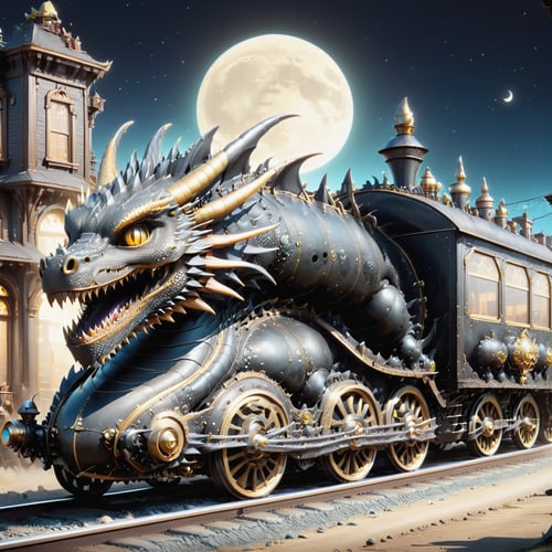 Dragon Train SDXL by レオナルドくま on Tensor.Art