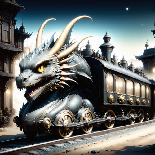 Dragon Train SDXL by レオナルドくま on Tensor.Art
