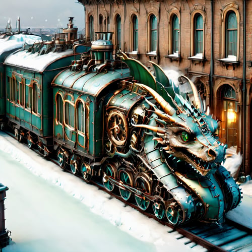 Dragon Train SDXL by レオナルドくま on Tensor.Art