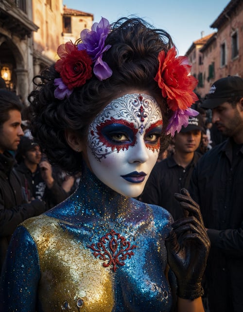 Glitter Body Paint SDXL Style LoRA by Amigos on Tensor.Art