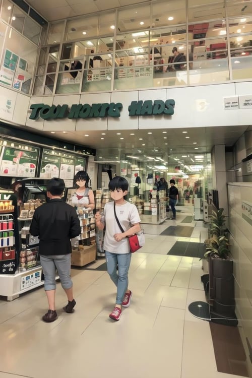 東急ハンズ三宮店前 In front of Tokyu Hands Sannomiya store SD15 by swingwings on Tensor.Art