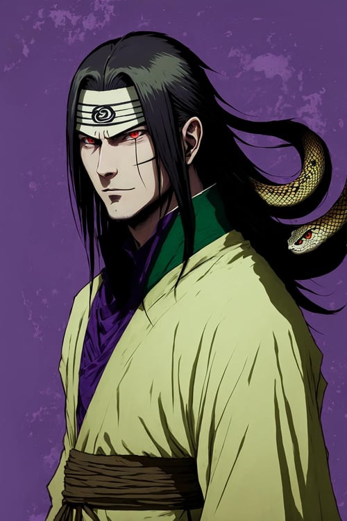 Orochimaru(おろちまる)大蛇丸 LoRa by Mr.A on Tensor.Art